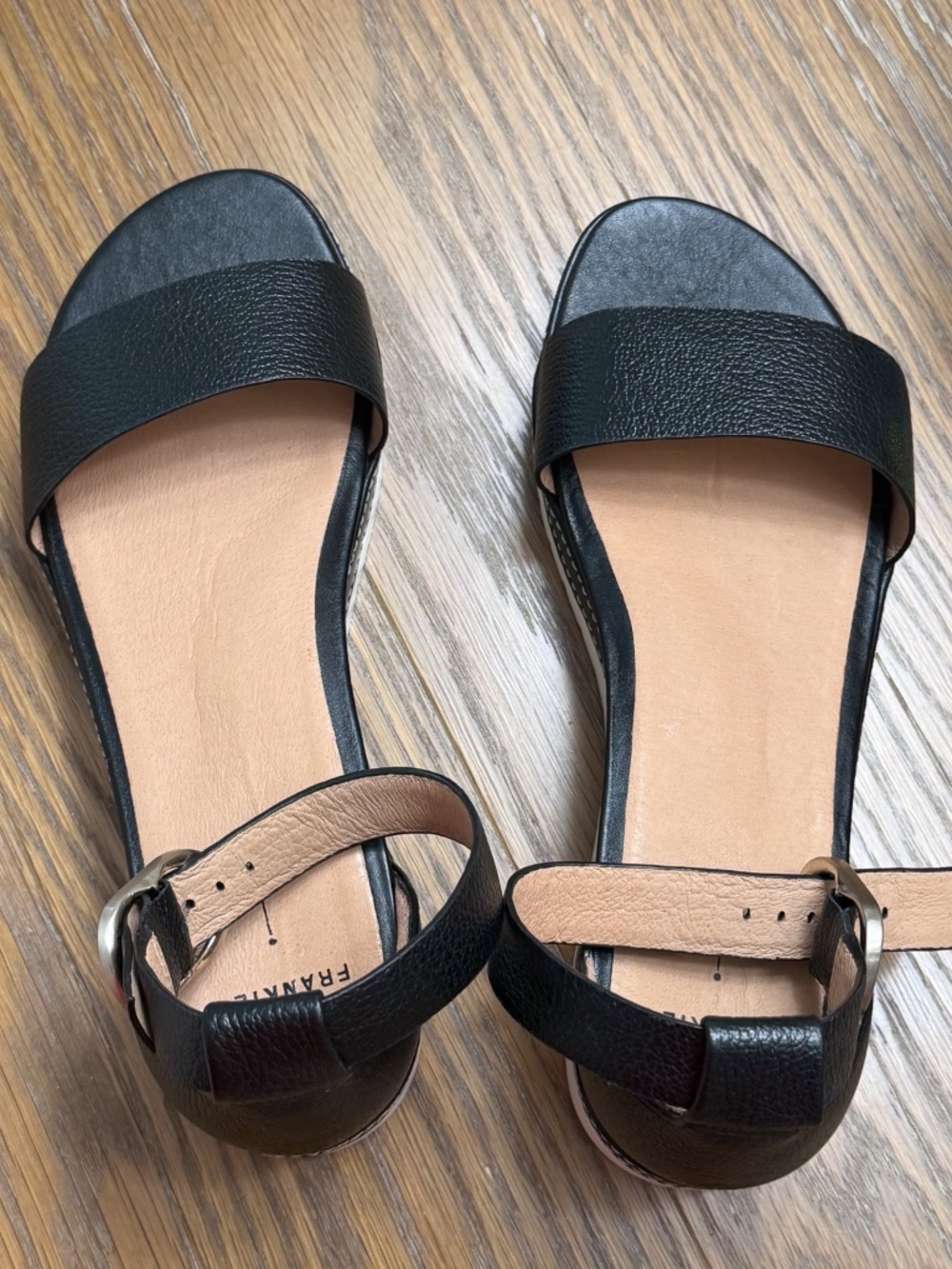 Frankie4 Sky Black Tumbled sandals - 8.5 - Picture 8 of 10